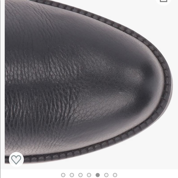 Franco Sarto Leather Over Knee Boot - Picture 2 of 7